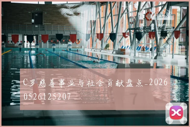 C罗慈善事业与社会贡献盘点_20260526125207